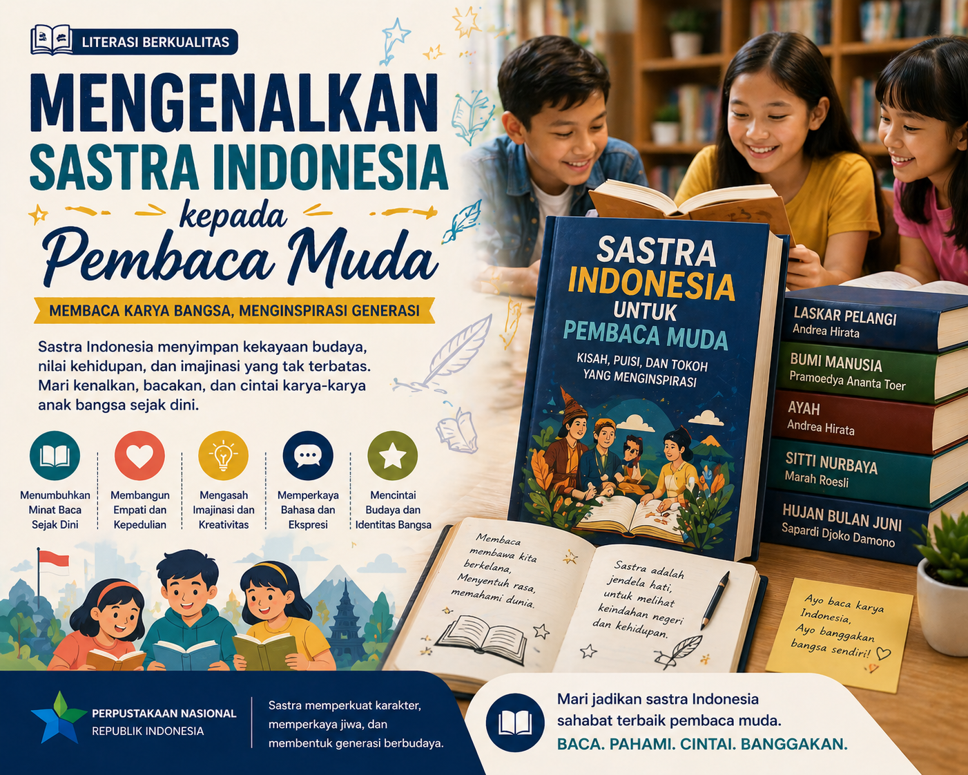 Mengenalkan Sastra Indonesia kepada Pembaca Muda